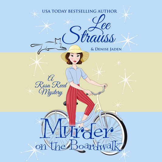 12 Days of Christmas Audio Book Giveaway - Day 2- Murder on the Boardwalk - Shop Lee Strauss Books