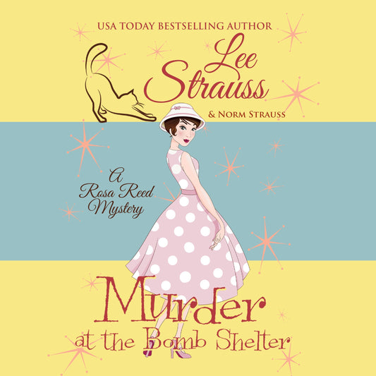 12 Days of Christmas Audio Book Giveaway - Day 3 - Murder at the Bomb Shelter - Shop Lee Strauss Books