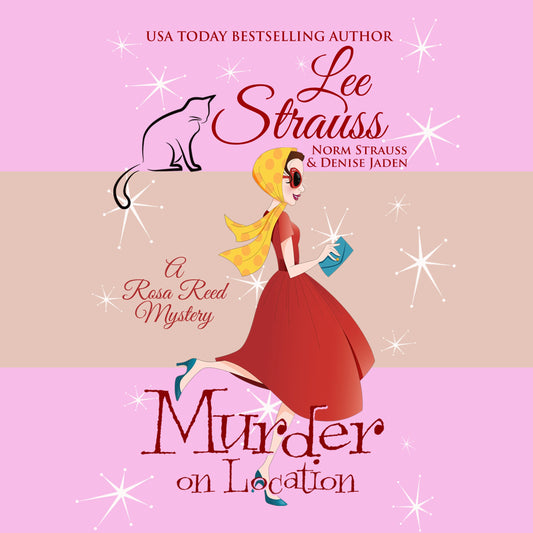 12 Days of Christmas Audio Book Giveaway - Day 4 - Murder on Location - Shop Lee Strauss Books