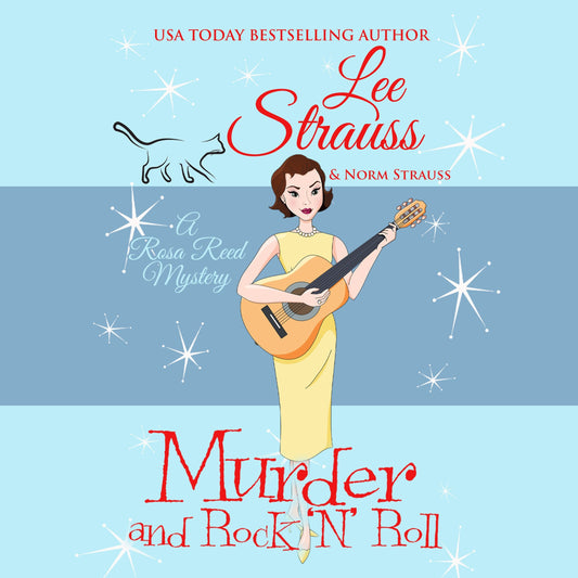 12 Days of Christmas Audio Book Giveaway - Day 5 - Murder and Rock 'n' Roll - Shop Lee Strauss Books