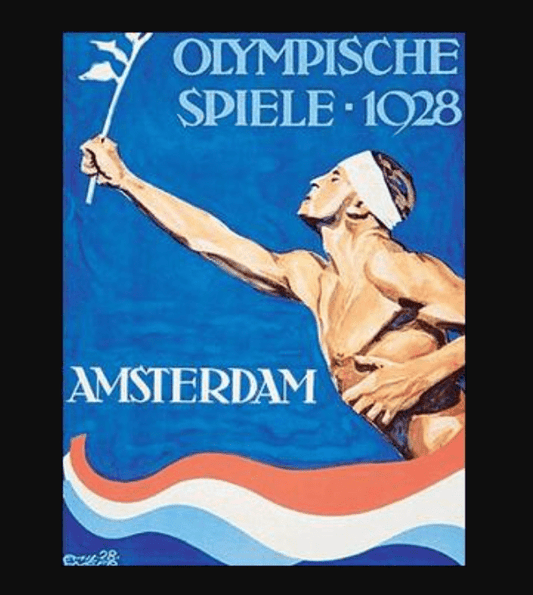 1928 First Summer Olympics Amsterdam + Ginger Gold is there! - Shop Lee Strauss Books