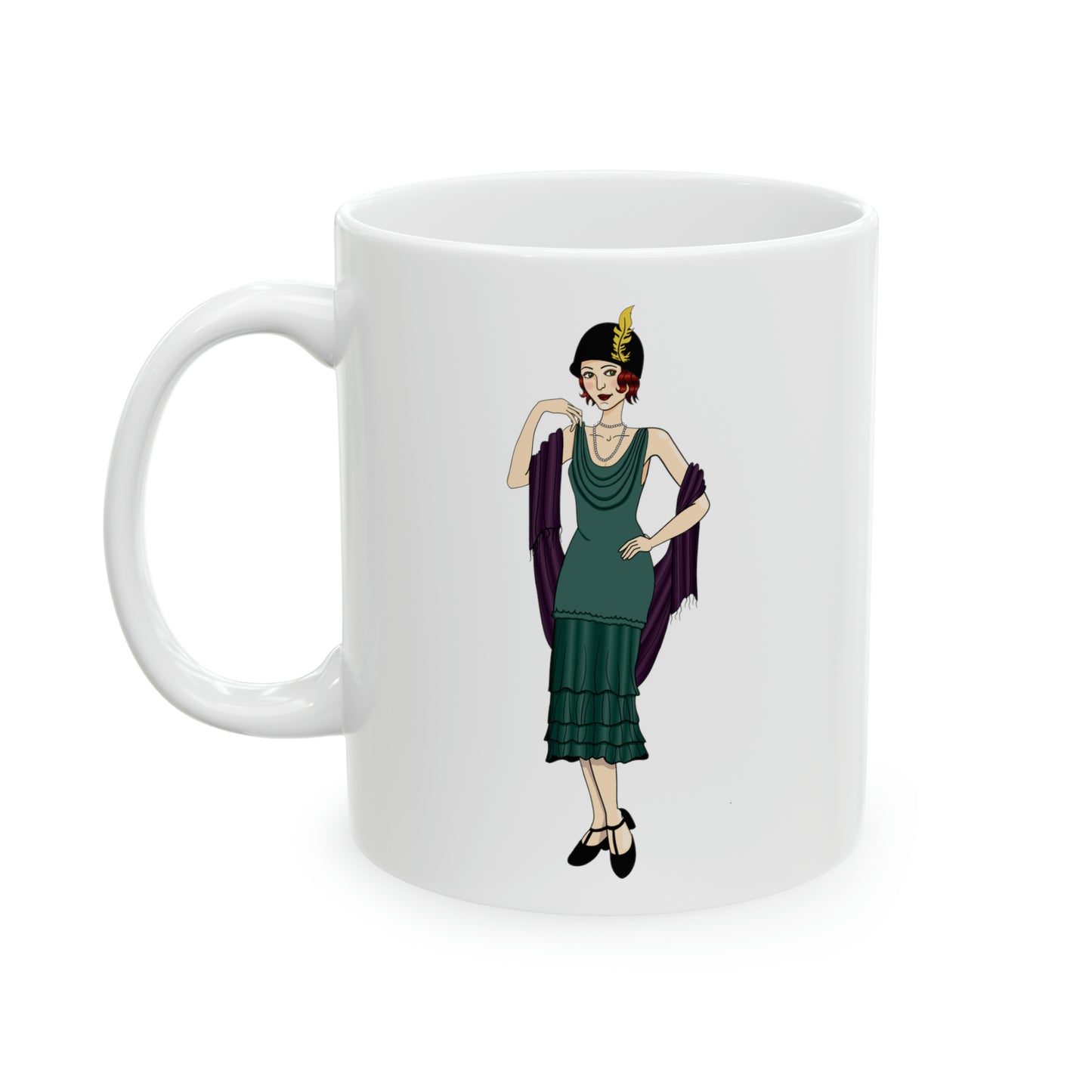 Ginger Gold Coffee Mug by Lee Strauss – 1920s Cozy Mystery (Ginger Gold Series)