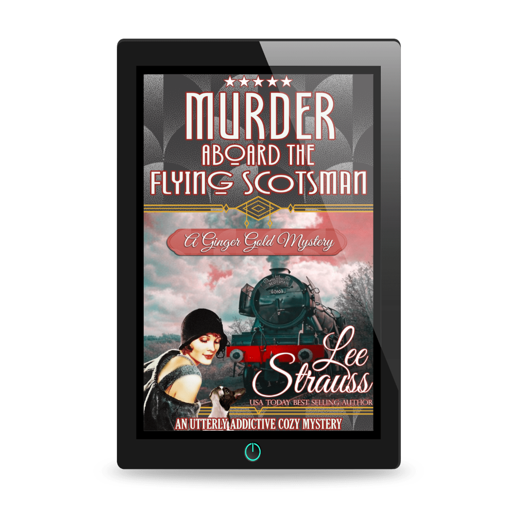 Murder Aboard the Flying Scotsman – A Ginger Gold Mystery #8 (Ebook)