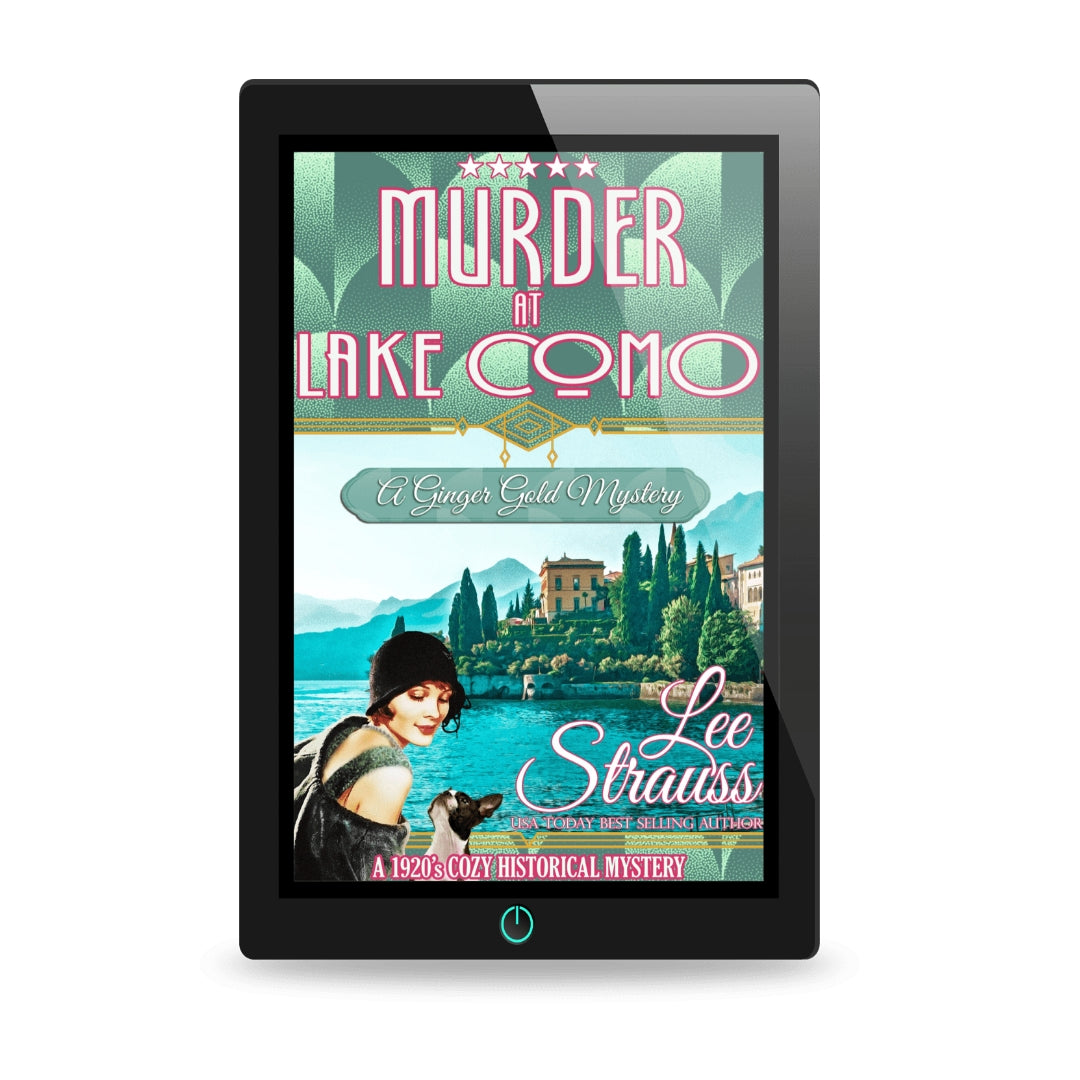 Murder at Lake Como – Ginger Gold Mystery #30 (Ebook)