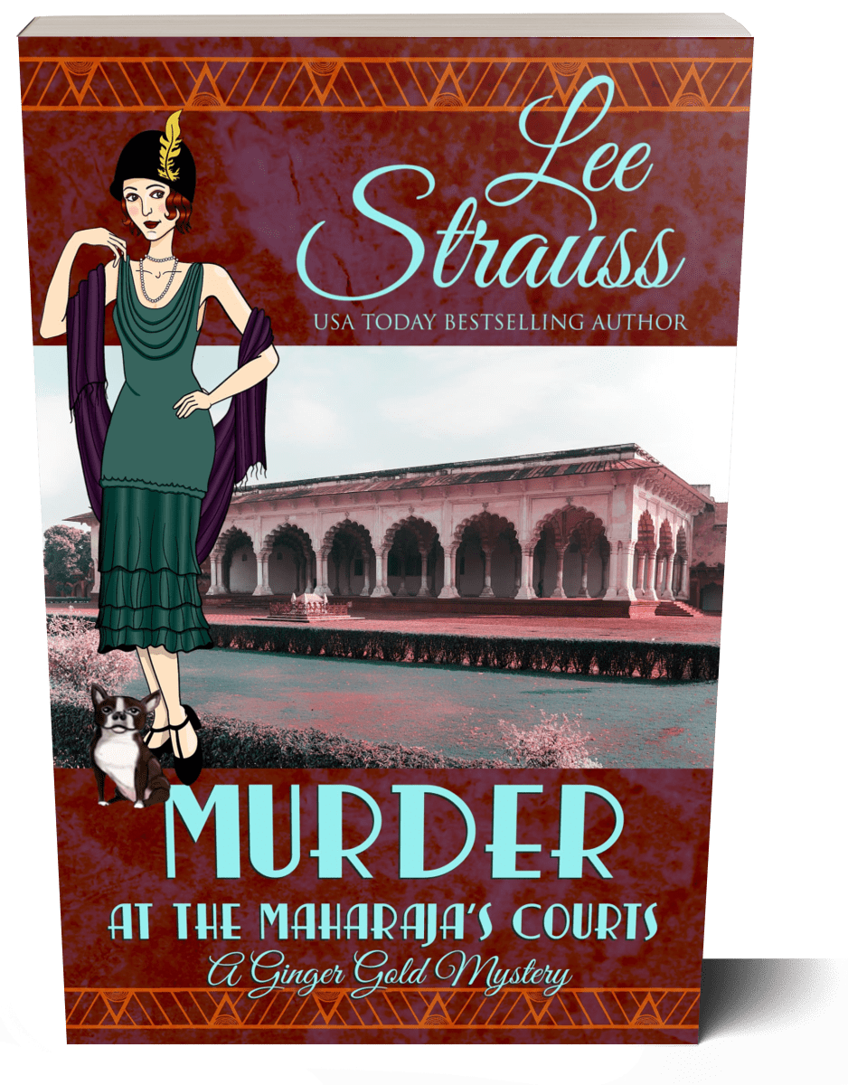 Murder at the Maharaja's Courts ~ A Ginger Gold Cozy Mystery (Paperback) #28