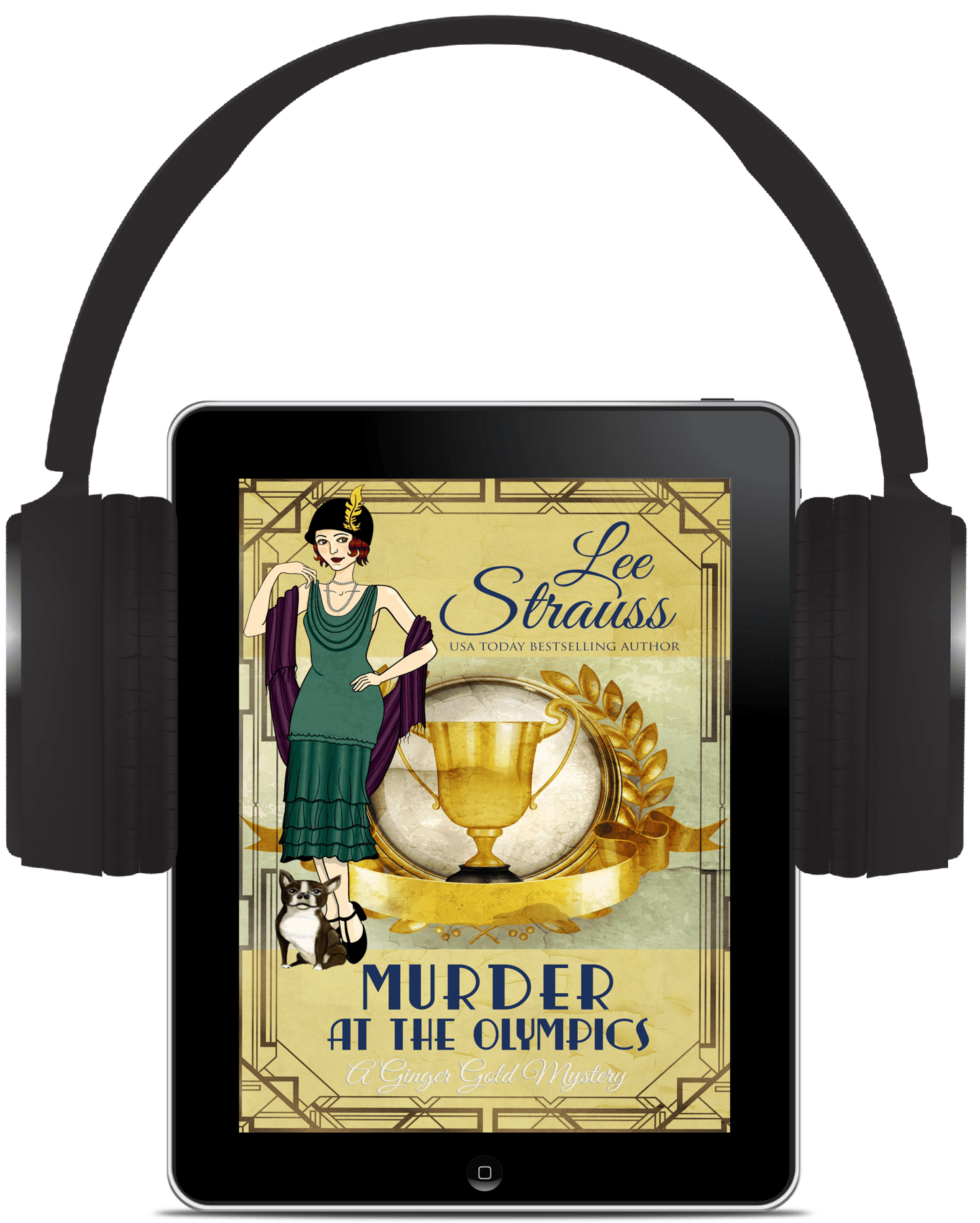Murder at the Olympics - Ginger Gold Mystery #26 (Audiobook)