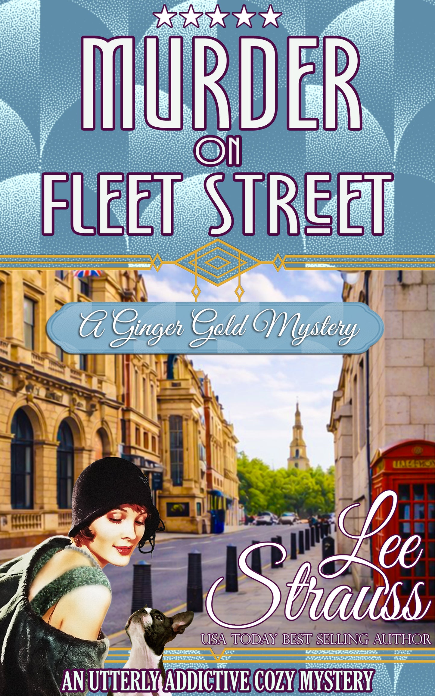 Murder on Fleet Street – A Ginger Gold Mystery #12 (Audiobook)