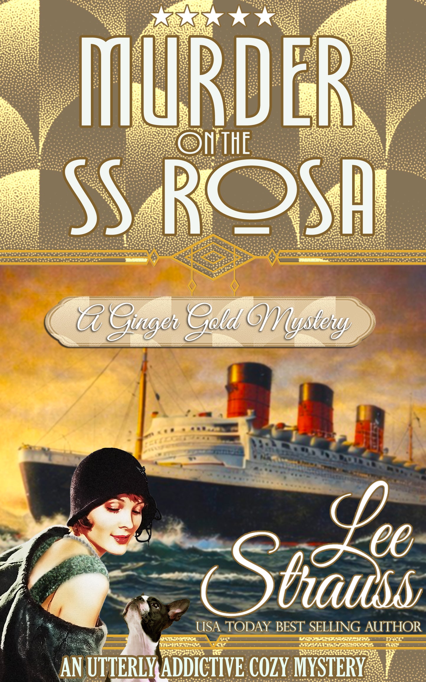 Start the First Mystery: Murder on the SS Rosa – A Ginger Gold Mystery ~ introductory novella (Audiobook)