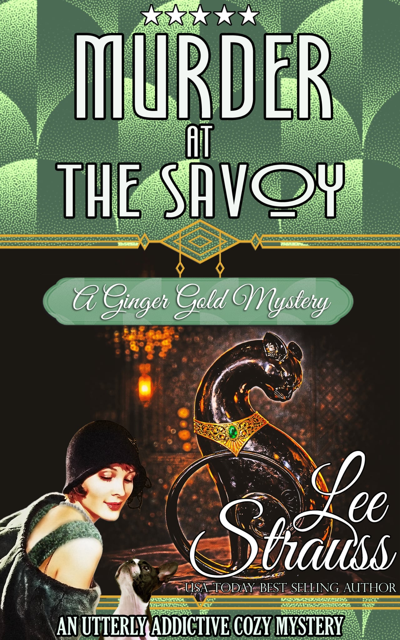Murder at the Savoy – A Ginger Gold Mystery #18 (Audiobook)