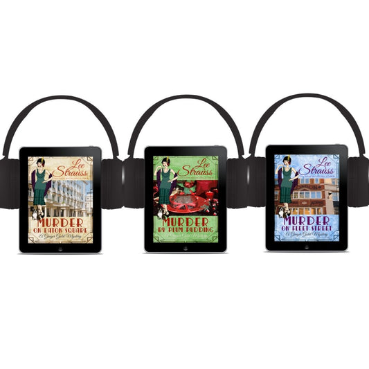 Ginger Gold Audiobook Bundle – Books 10-12 | Historical Cozy Mysteries by Lee Strauss – 1920s Cozy Mystery (Ginger Gold Series)