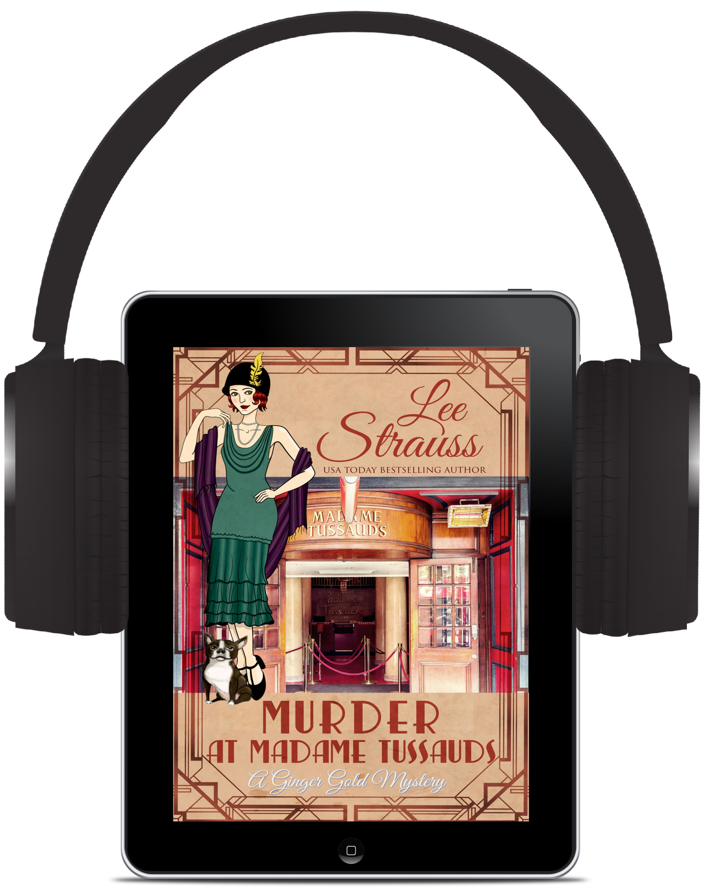 Murder at Madame Tussauds – Ginger Gold Mystery #23 (Audiobook) by Lee Strauss – 1920s Cozy Mystery (Ginger Gold Series)