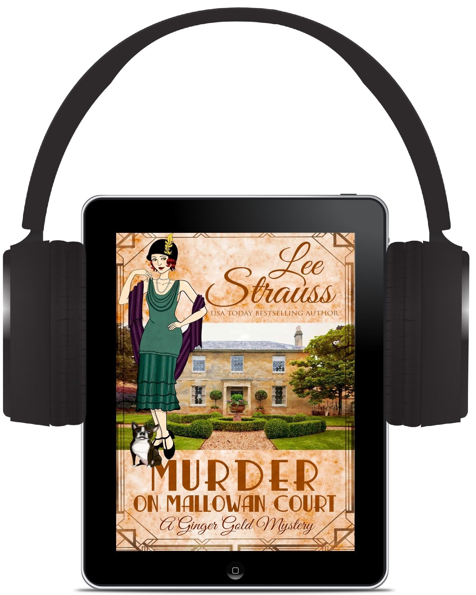 Murder on Mallowan Court - A Ginger Gold Mystery (Audiobook) #17 - Murder Mysteries by Lee Strauss – 1920s Cozy Mystery (Ginger Gold Series)