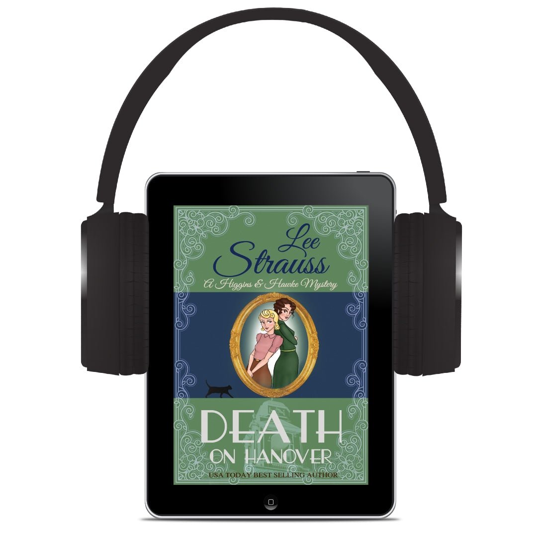 12 Days of Christmas Audio Book Giveaway - Day 12 -  2 books! Death on Hanover and Death by Dancing - Shop Lee Strauss Books