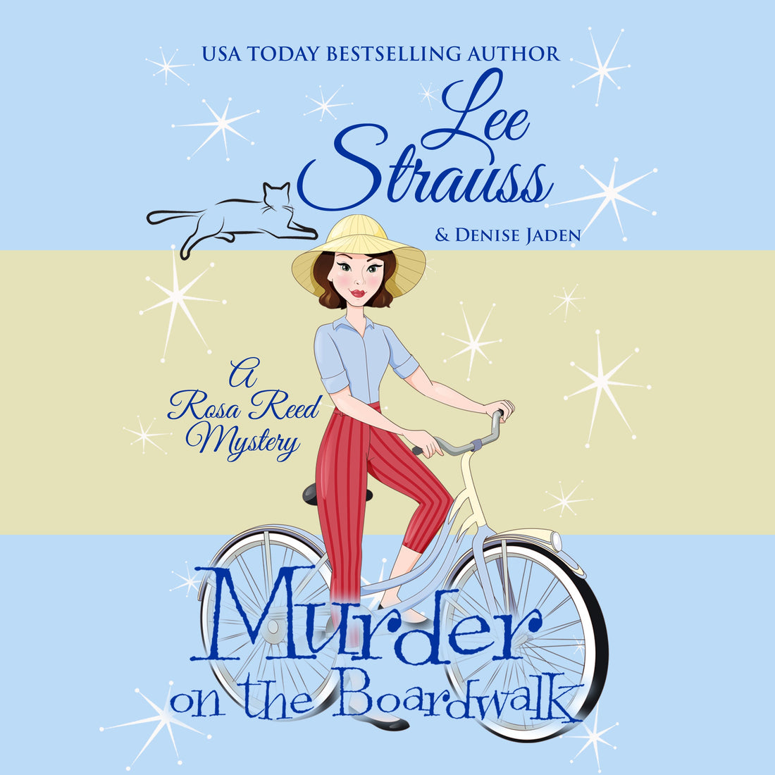 12 Days of Christmas Audio Book Giveaway - Day 2- Murder on the Boardwalk - Shop Lee Strauss Books