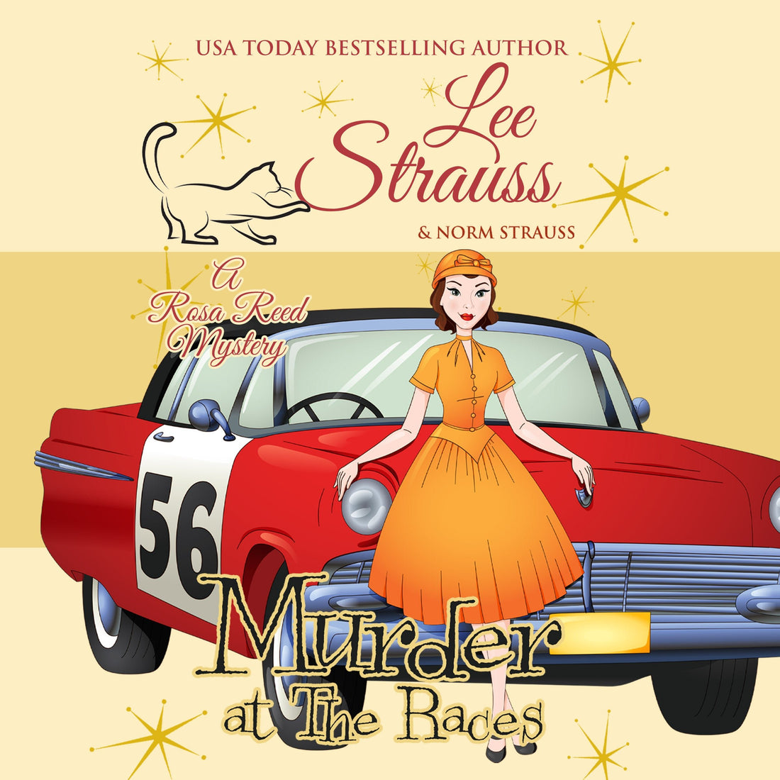 12 Days of Christmas Audio Book Giveaway - Day 6 - Murder at the Races - Shop Lee Strauss Books