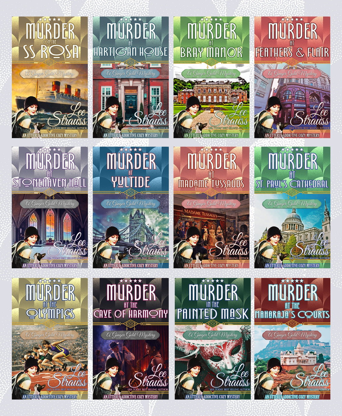 Ginger Gold Mysteries - books in chronological order