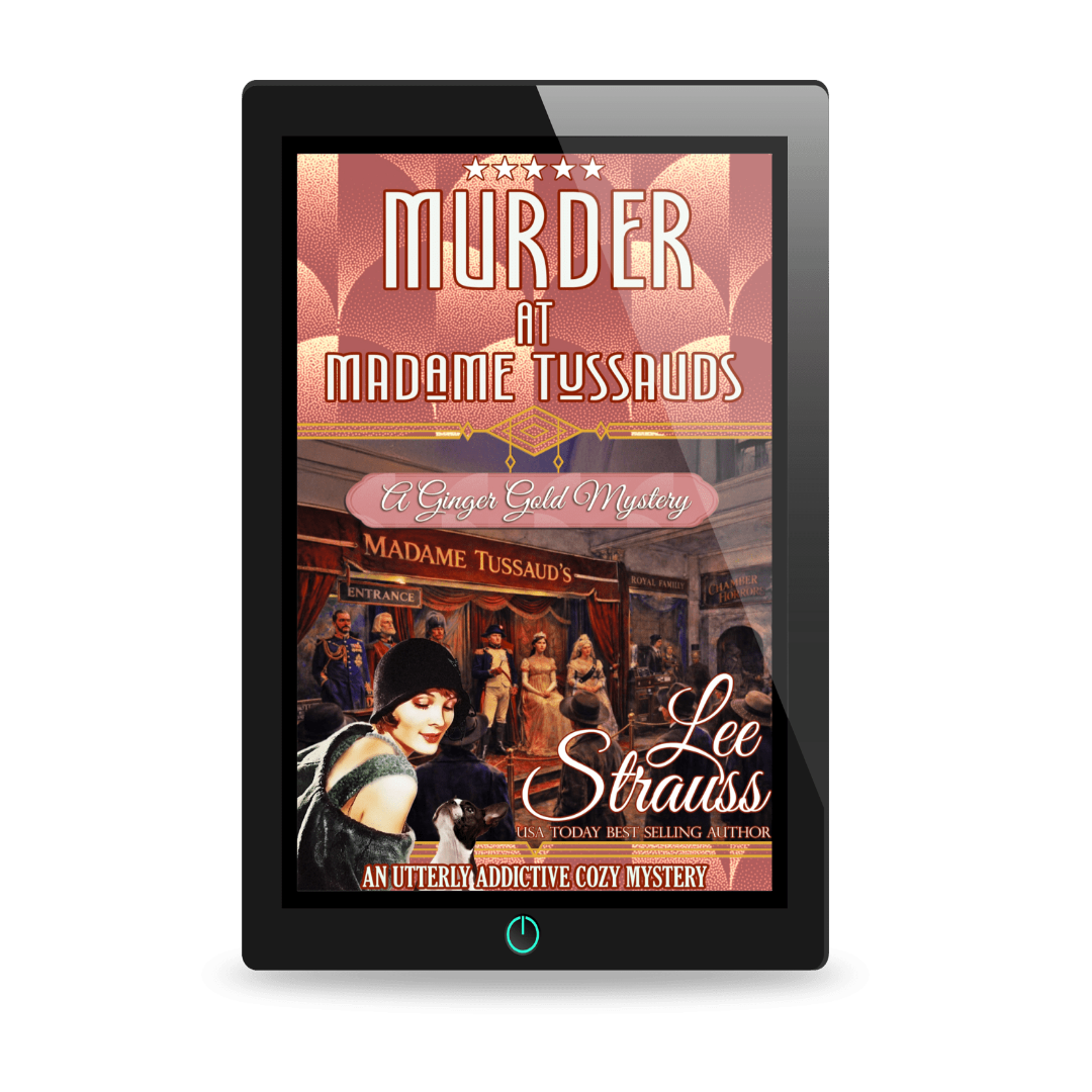 Murder at Madame Tussauds – A Chilling Ginger Gold Cozy Mystery (Book #23)