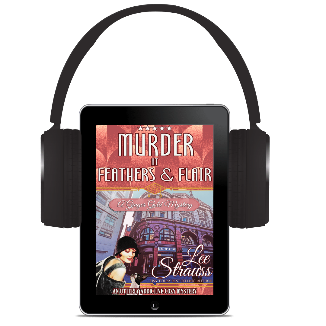 Murder at Feathers & Flair – A Ginger Gold Mystery #4 (Audiobook)
