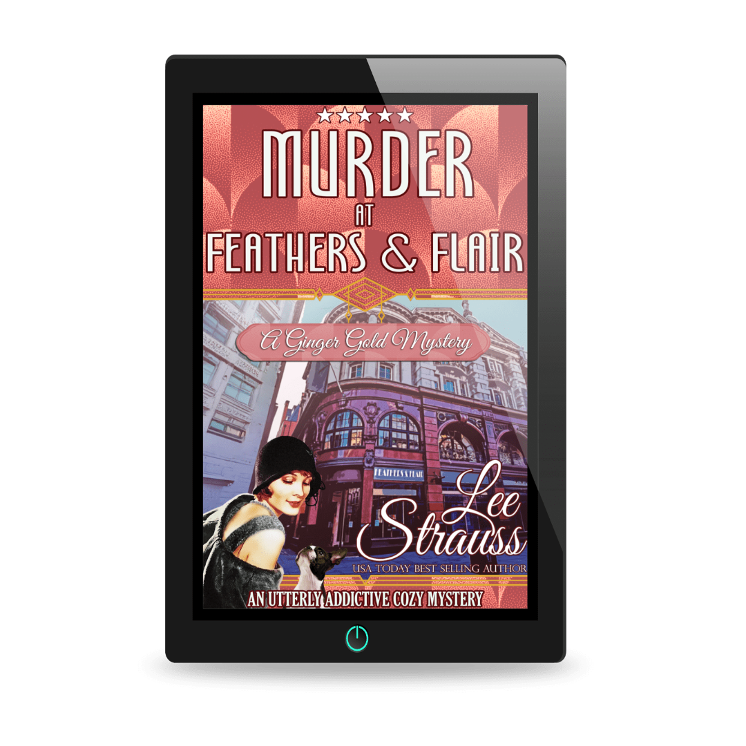 Murder at Feathers & Flair – A Ginger Gold Mystery #4 (Ebook)