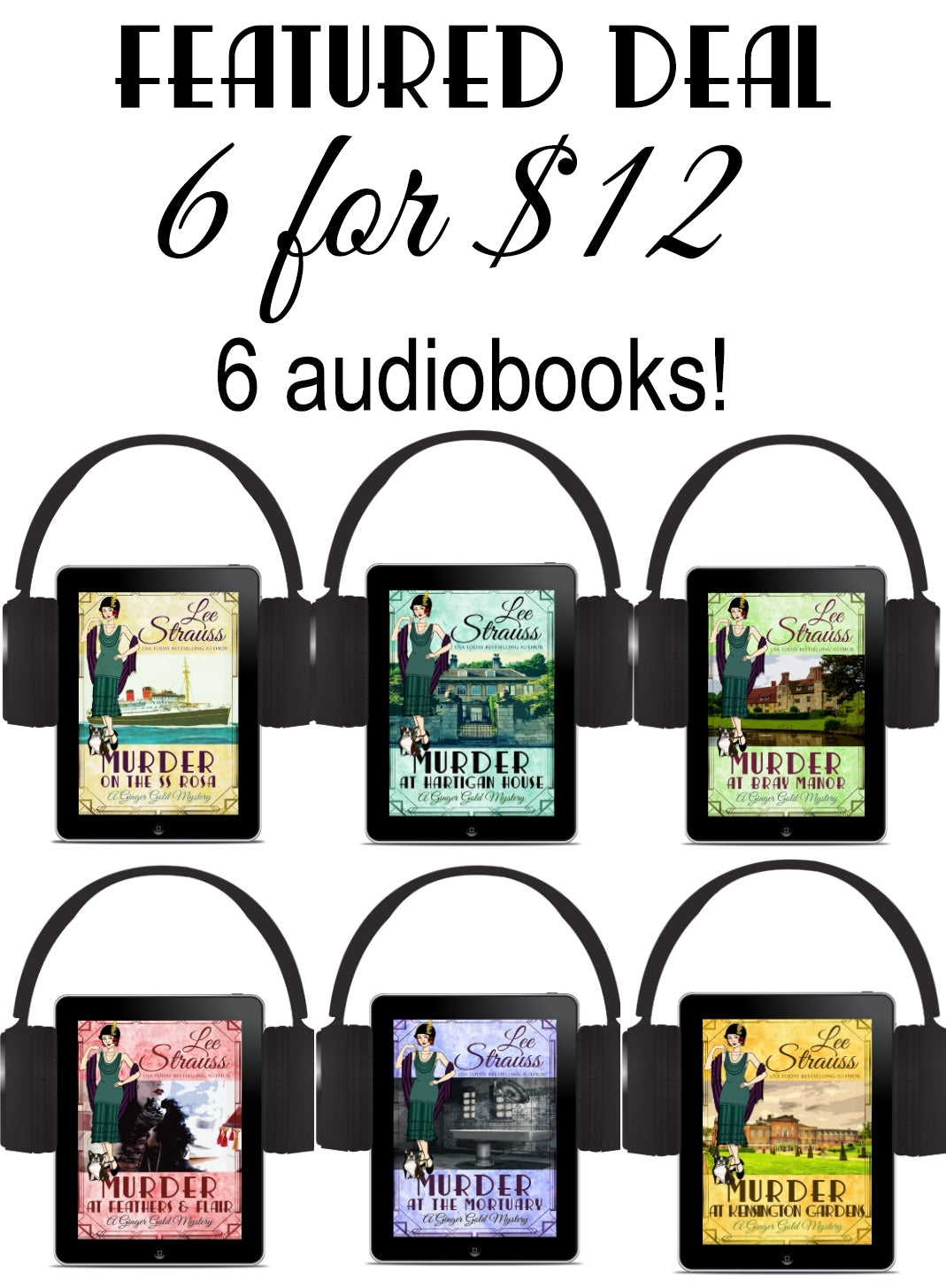 murder mysteries audiobook bundle