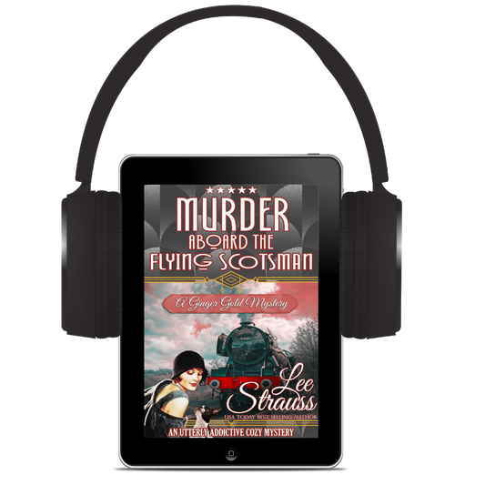 Murder Aboard the Flying Scotsman – A Ginger Gold Mystery #8 (Audiobook)