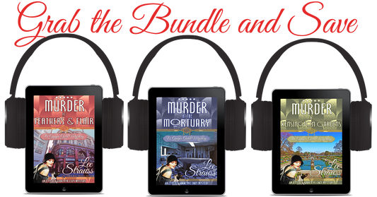 Ginger Gold Mystery Audiobook Bundle – Books 4-6 | 1920s Cozy Mystery Series