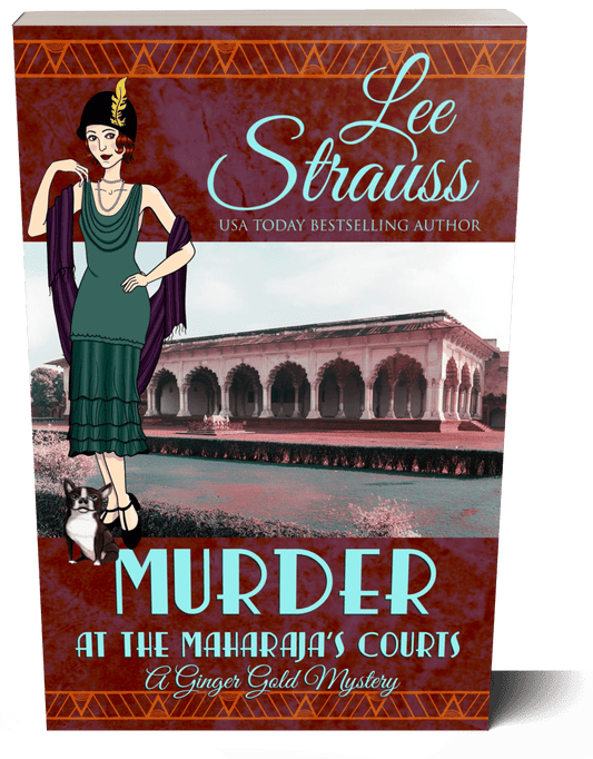 Murder at the Maharaja's Courts  ~ A Ginger Gold Cozy Mystery (Paperback) #28