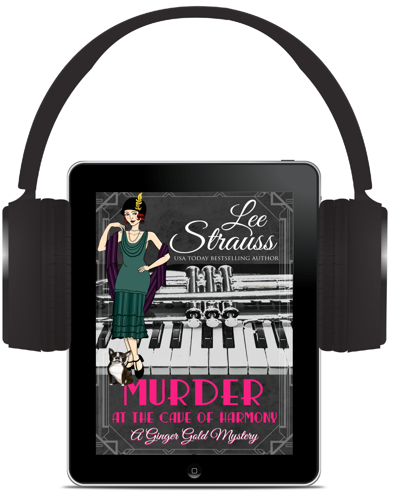 Murder at the Cave of Harmony audiobook cover