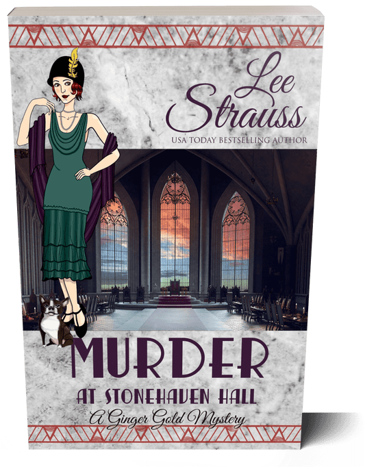 Murder at Stonehaven Hall ~ A Ginger Gold Cozy Mystery (Paperback) #29