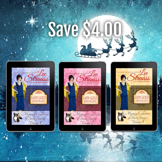 Lady Gold Investigates 3 book eBook bundle ~ 6 short stories