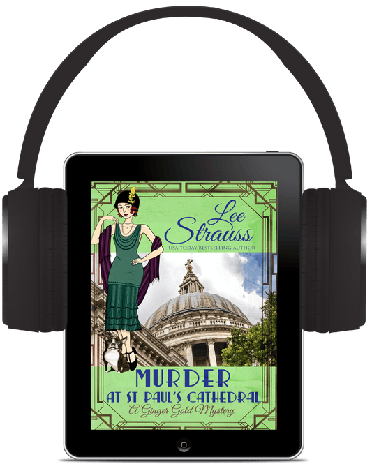 Murder at St. Paul's Cathedral – 1920s cozy mystery audiobook cover