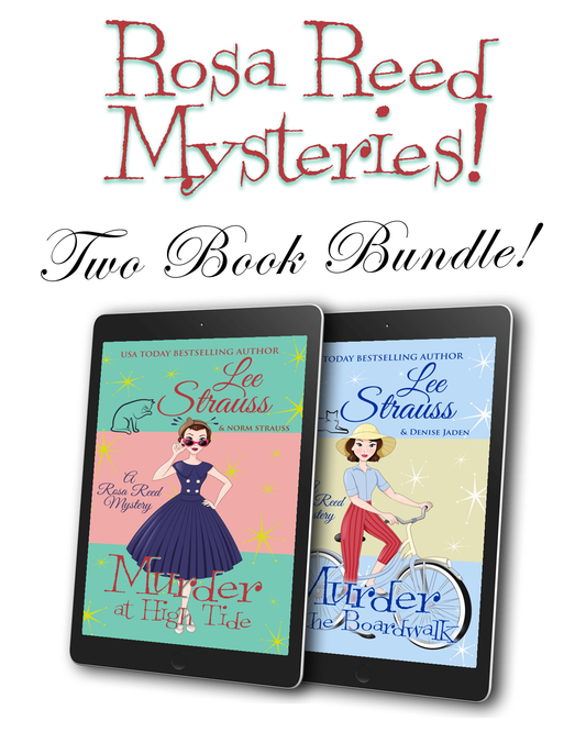 Rosa Reed Mystery Starter Bundle – Books 1 & 2 | Cozy 1950s Mystery Series