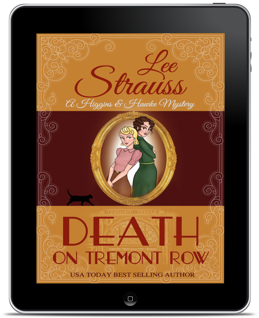 Death on Tremont Row - cozy mystery by Lee Strauss