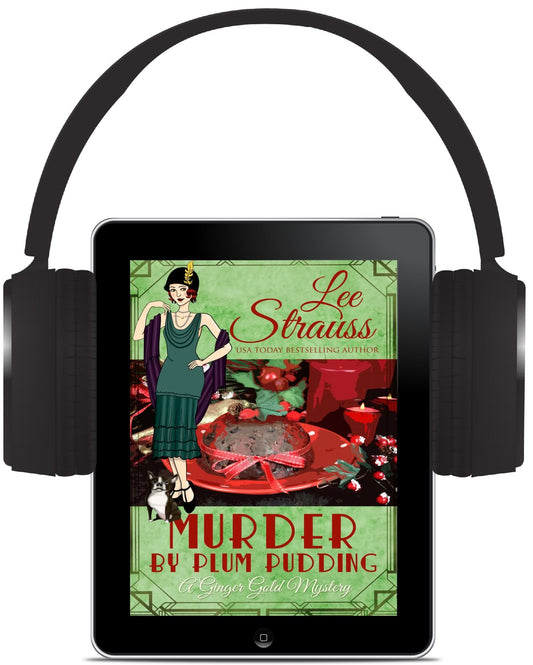 Murder at Plum Pudding - Christmas novella (Audiobook) #11 - Murder Mysteries - Shop Lee Strauss Books