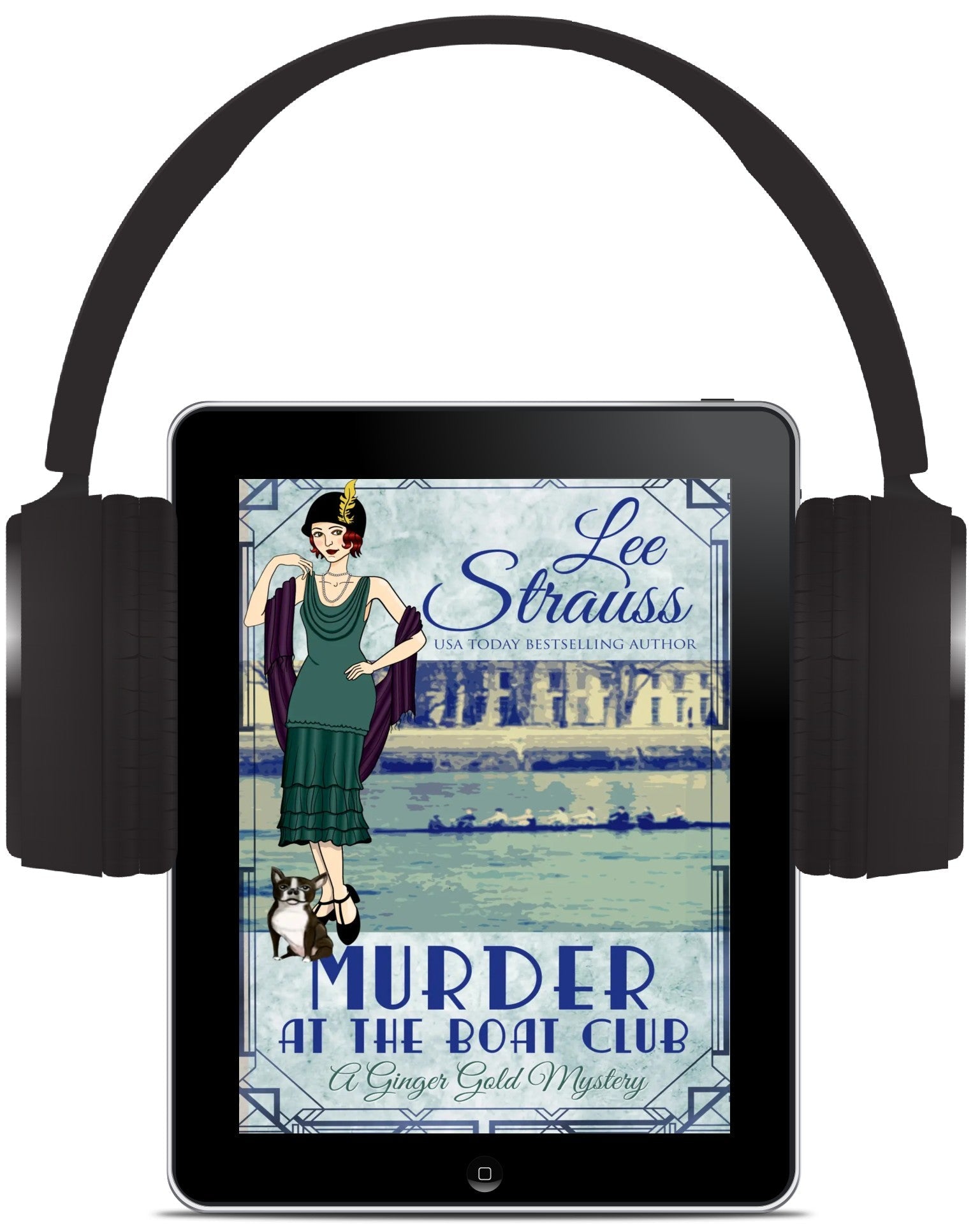 Murder at the Boat Club - A Ginger Gold Mystery (Audiobook) #9 - Murder Mysteries - Shop Lee Strauss Books