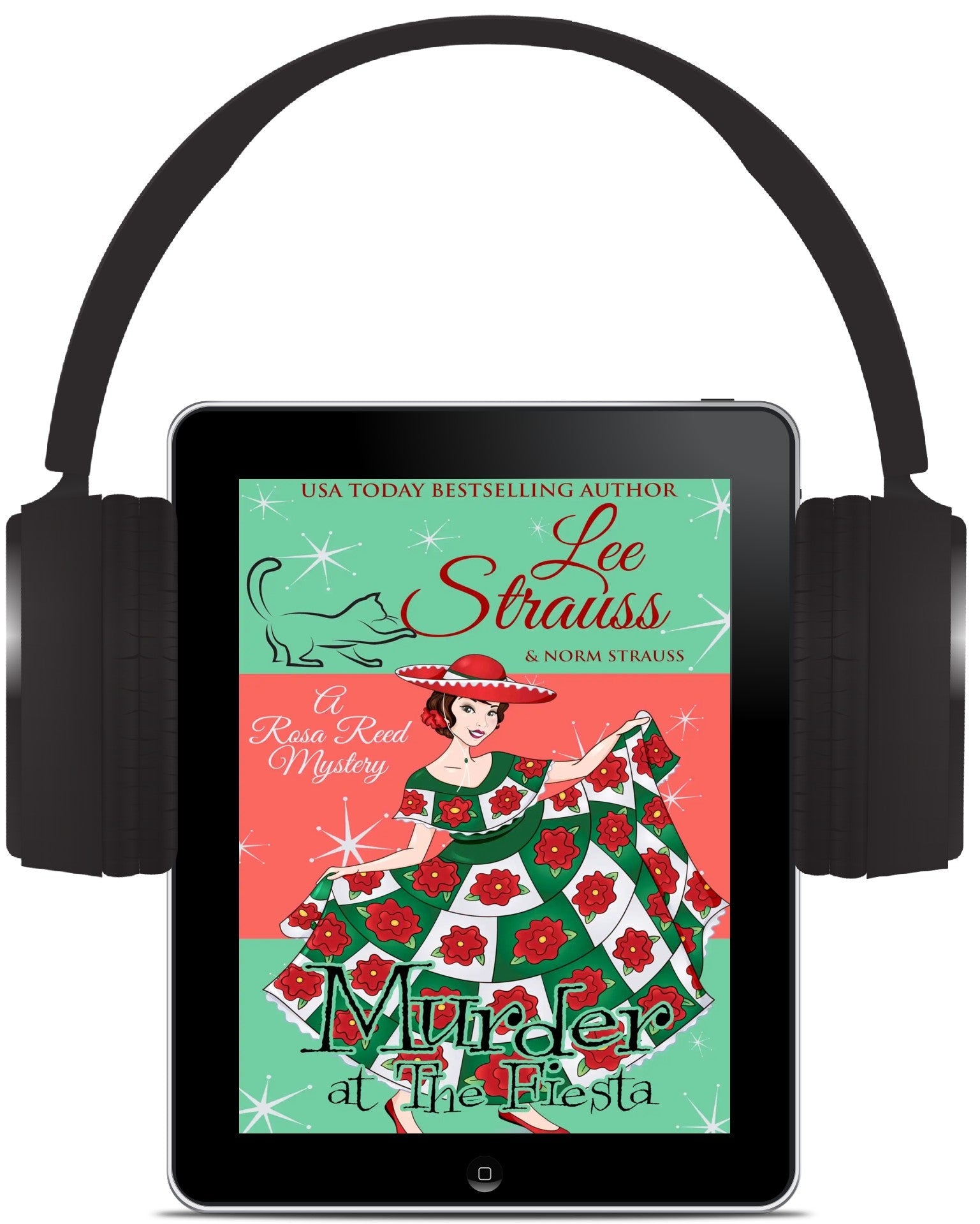 Murder at the Fiesta - A Rosa Reed Mystery (Audiobook) #9 - Murder Mysteries - Shop Lee Strauss Books