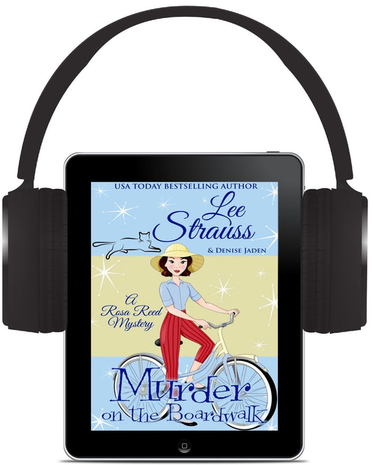 Murder on the Boardwalk - A Rosa Reed Mystery (Audiobook) #2 - Murder Mysteries - Shop Lee Strauss Books