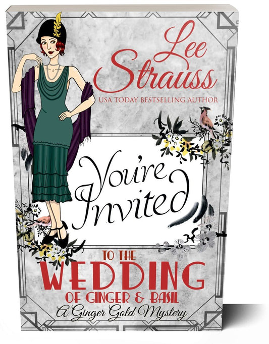 The Wedding of Ginger & Basil - a Bonus Ginger Gold Mystery story (Paperback) #7.5 - Shop Lee Strauss Books